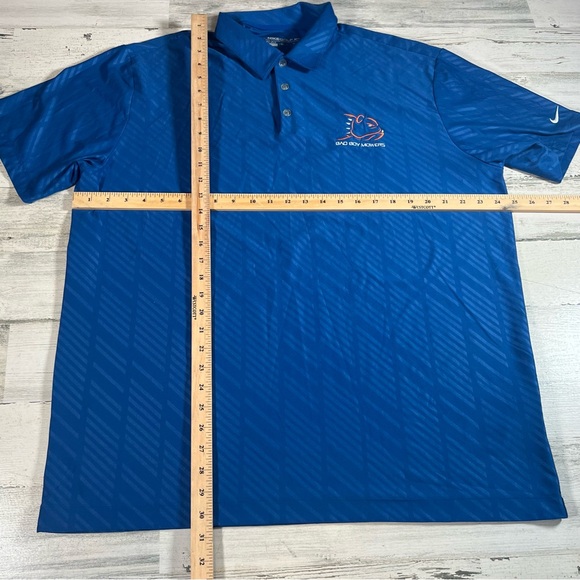 Nike Golf Men’s Bad Boy Mowers Performance Golf Polo Shirt Blue Size XL (1) - Picture 5 of 5